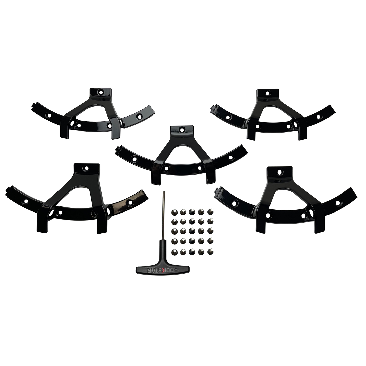 XD XD827 Gloss Black 5-Piece Wheel Spoke Insert Set 827SS890-GB – 18x9