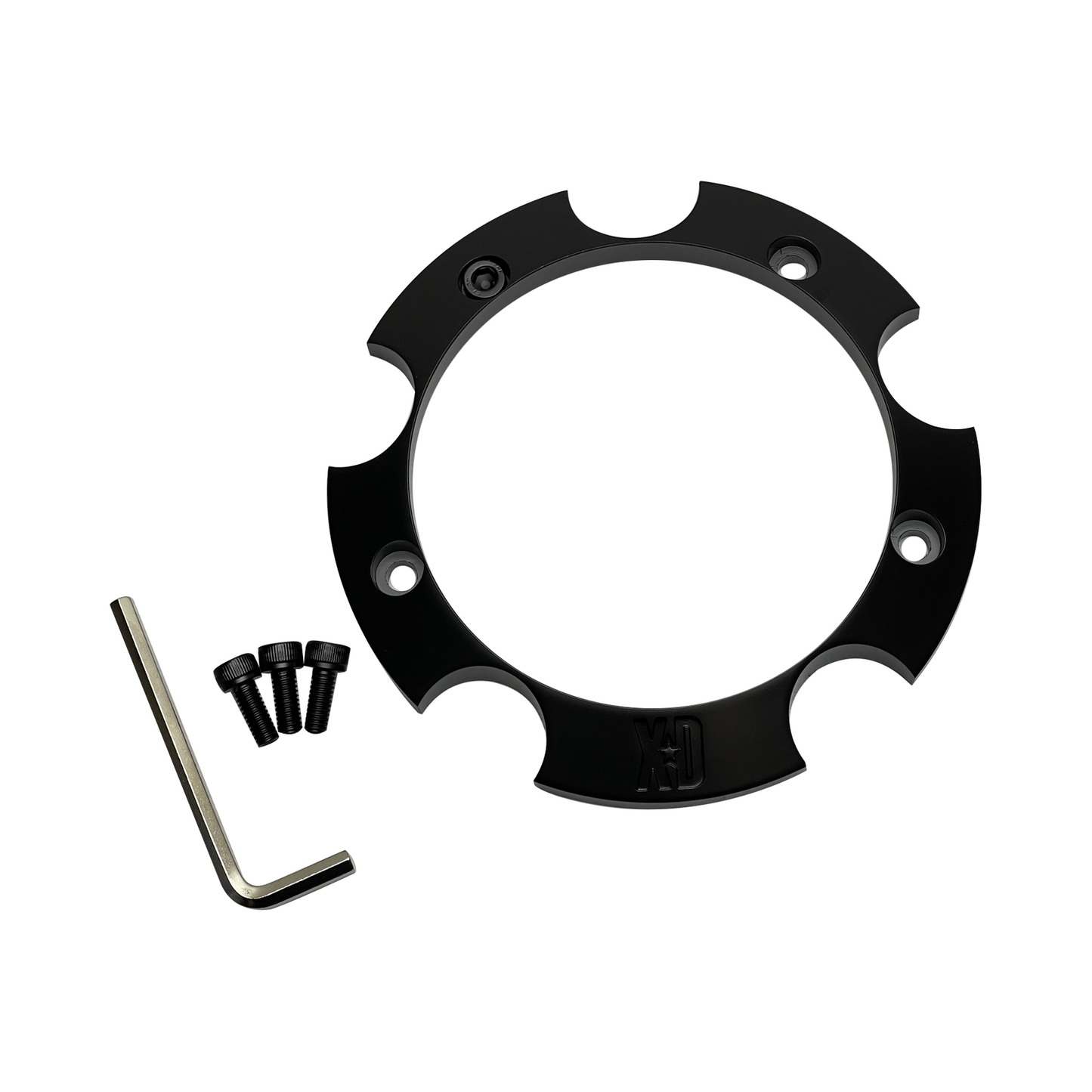 XD XD1455BASE-SB Satin Black Center Cap Base Piece – 5 Lug