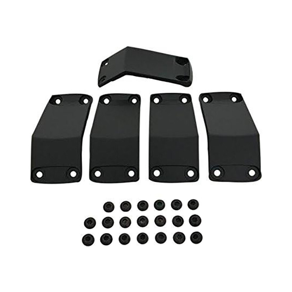 XD XD811 Black 5-Piece Wheel Insert Set 811FIN78010ABS – 17x8 +10mm