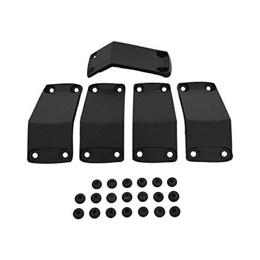 XD XD811 Black 5-Piece Wheel Insert Set 811FIN78010ABS – 17x8 +10mm