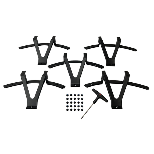 XD XD827 Matte Black 5-Piece Wheel Spoke Insert Set 827SS220-MB – 22x10