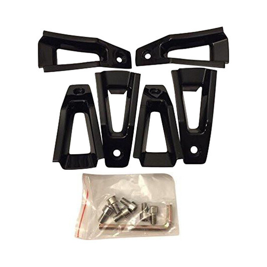 Moto Metal MO96989WINB Black 6-Piece Wheel Insert Set – 18x9