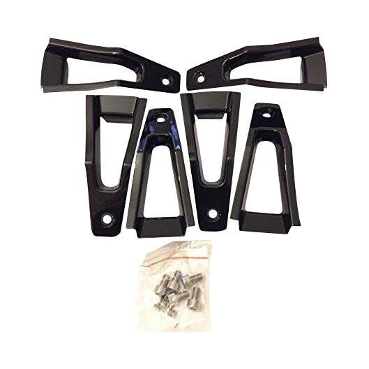 Moto Metal MO96929WINB Black 6-Piece Wheel Insert Set – 20x9