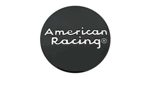 American Racing 490K57AR-S1 Black Wheel Center Cap