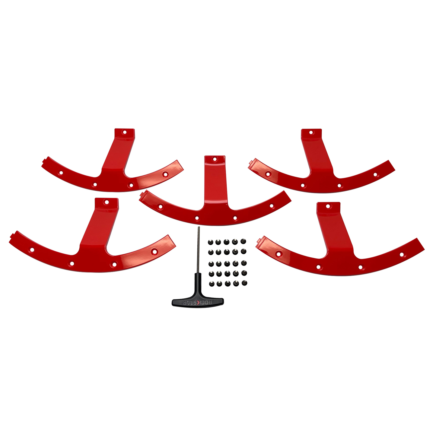 XD XD827 Red 5-Piece Wheel Spoke Insert Set 827MS222-RD – 22x12
