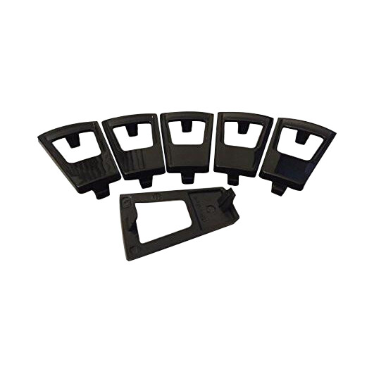 Moto Metal M-946CH-BIN Black 6-Piece Wheel Insert Set