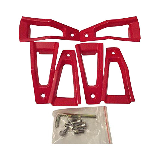 Moto Metal MO969212WINR Red 6-Piece Wheel Insert Set – 20x12