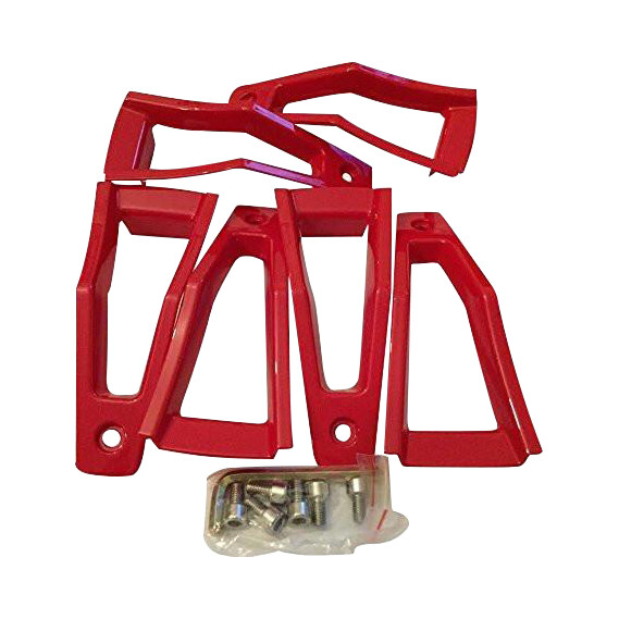 Moto Metal MO969222WINR Red 6-Piece Wheel Insert Set – 22x12