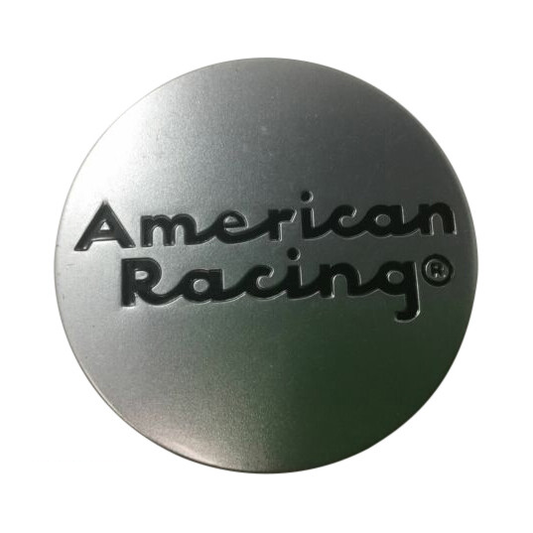 American Racing 490K57AR-S2 Silver Snap-In Wheel Center Cap