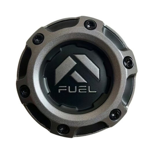 Fuel Off-Road 1004-68GD Matte Black Snap-In Wheel Center Cap – 5x5.0