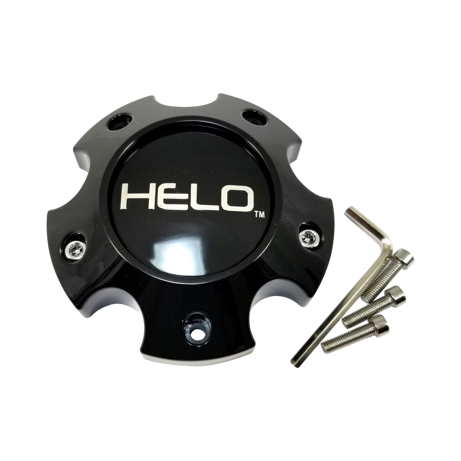 Helo 1079L133HE1GB-H39 Gloss Black Wheel Center Cap – 5x5 H39