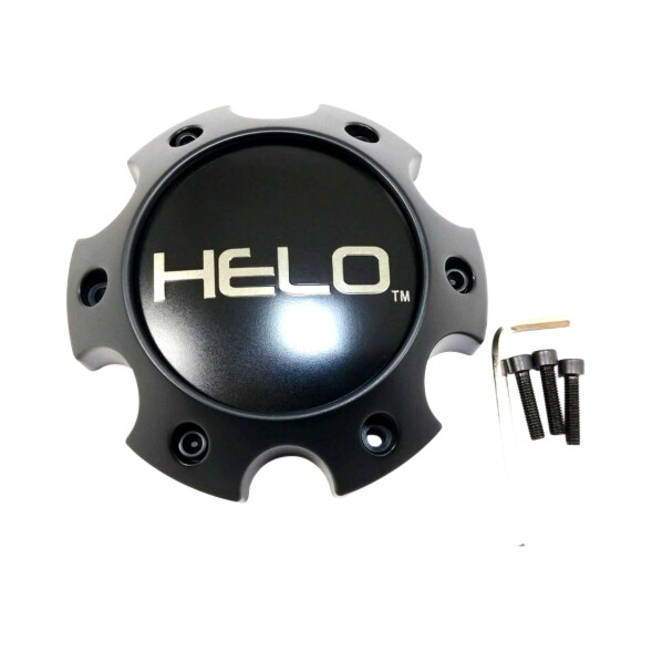 Helo 1079L145HE1SBDC Satin Black Wheel Center Cap – 6x5.5