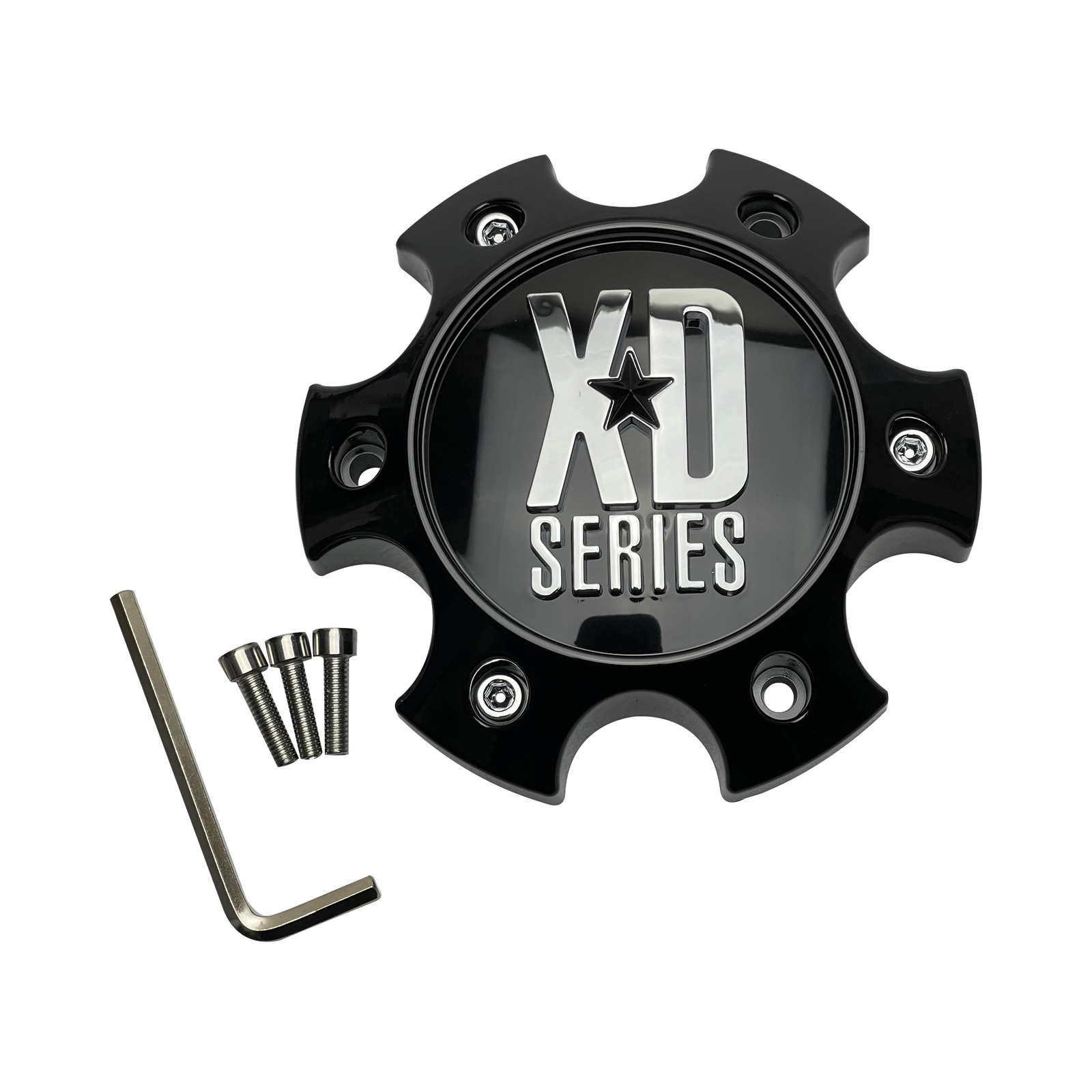 XD 1079L1401GB-H34 Gloss Black Wheel Center Cap – 6x130 H34