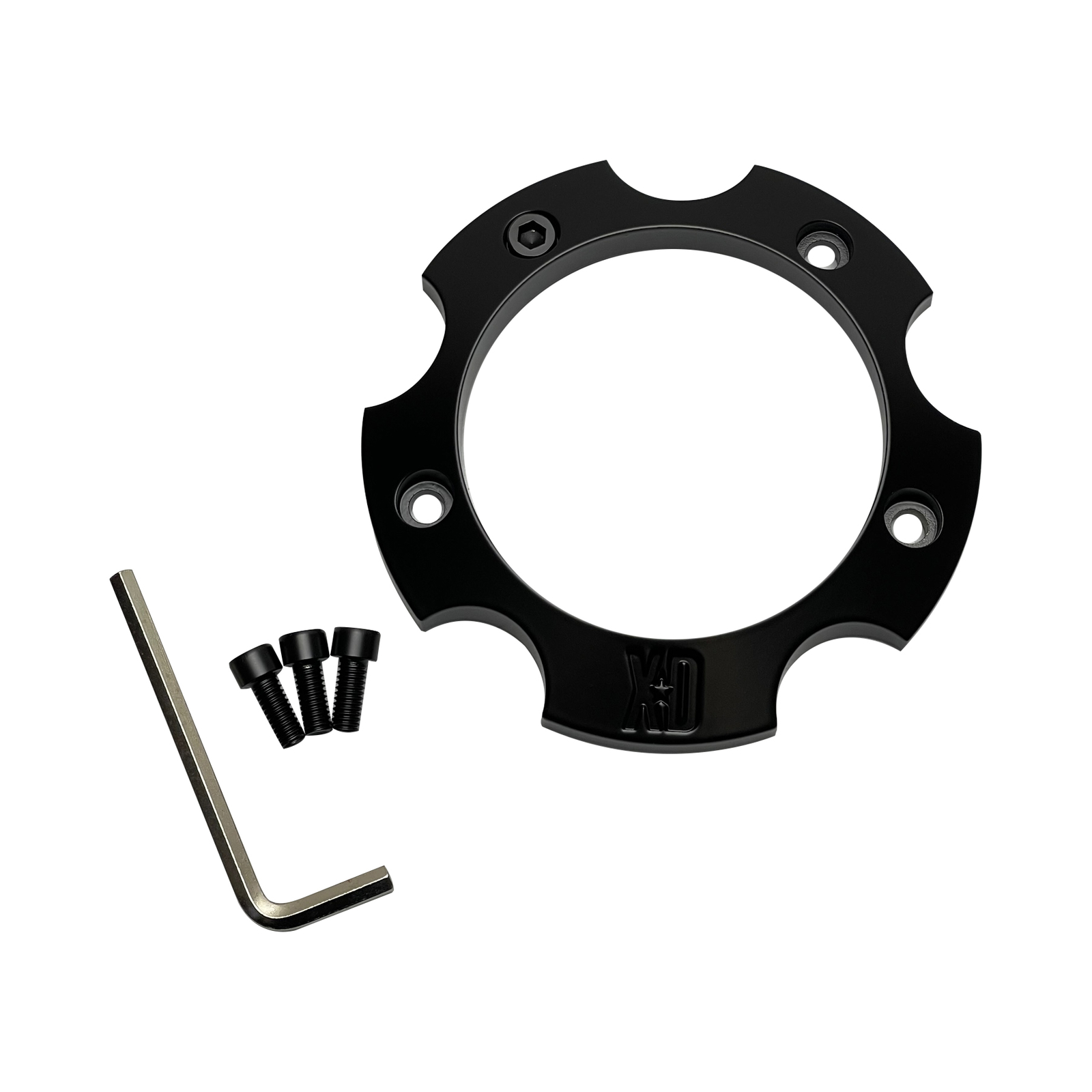 XD XD1215BASE-SB Satin Black Center Cap Base Piece – 5x5