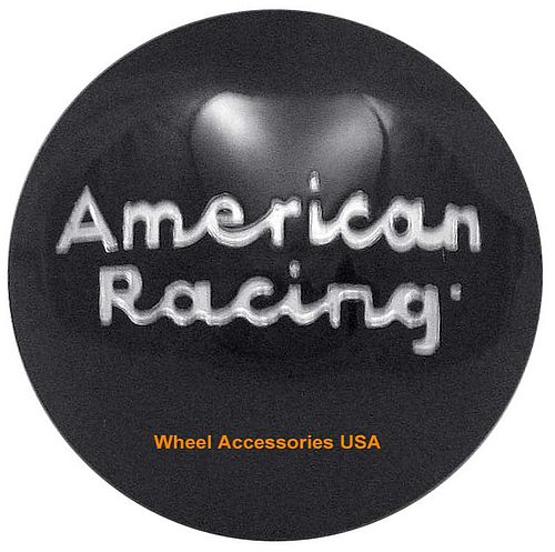 American Racing Vintage 62462695F5 Gloss Black Wheel Center Cap
