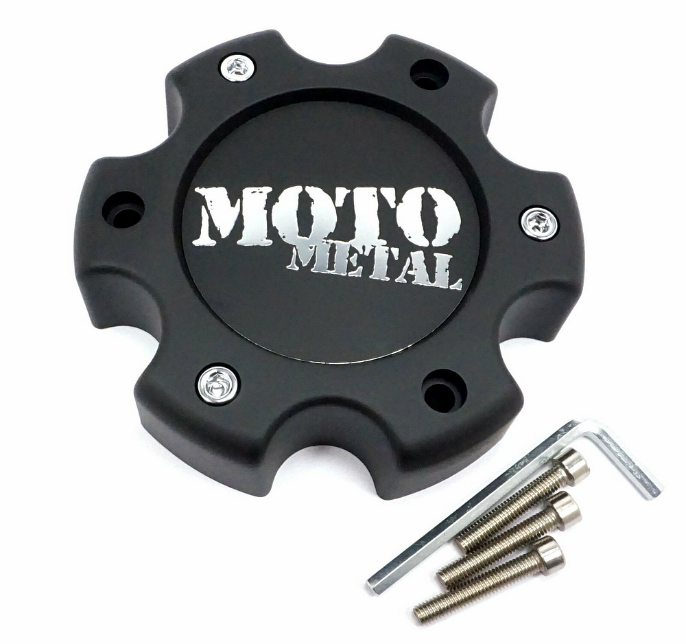 Moto Metal 845L1402S2 Matte Black Wheel Center Cap 6x135