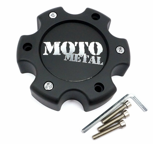 Moto Metal 845L1402S2 Matte Black Wheel Center Cap 6x135