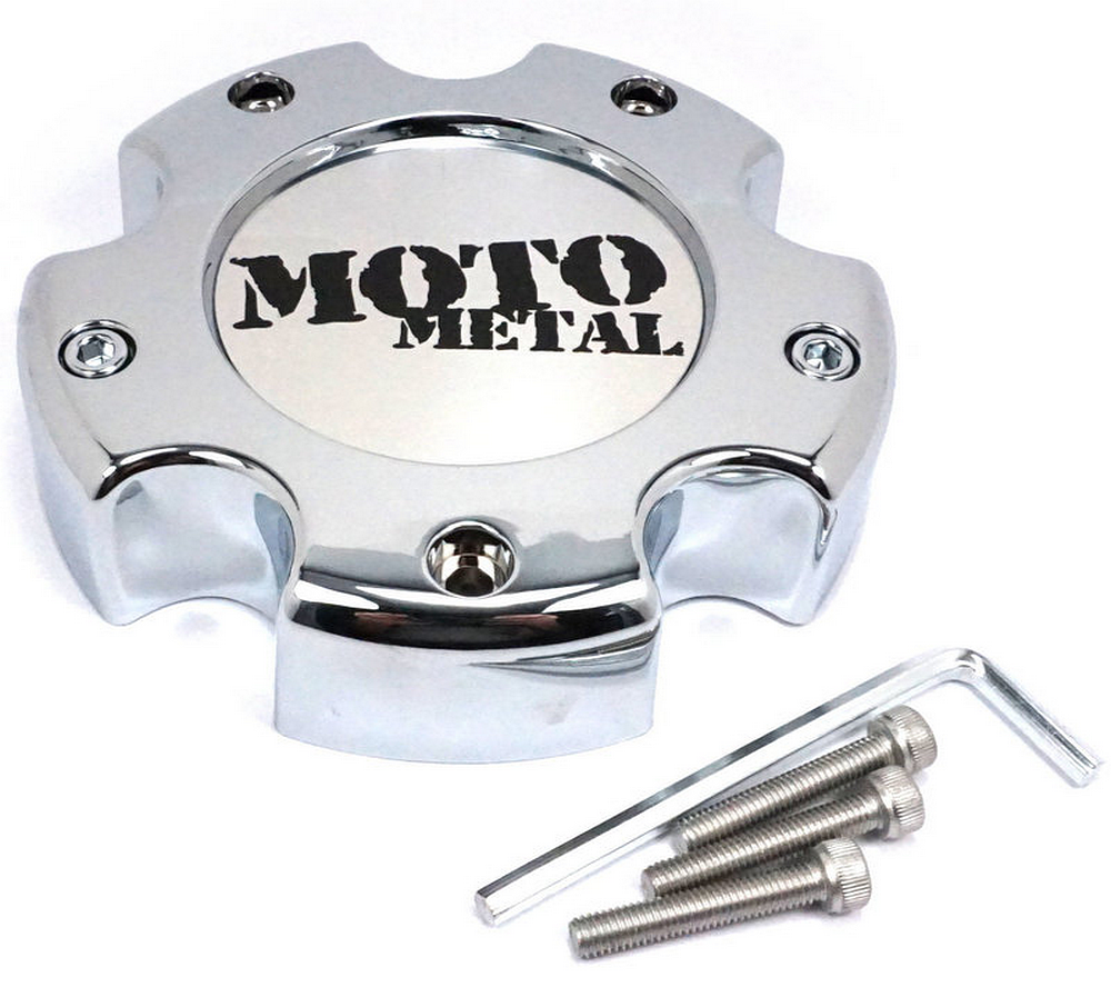 Moto Metal 845L1451R Chrome Wheel Center Cap 5x5.5