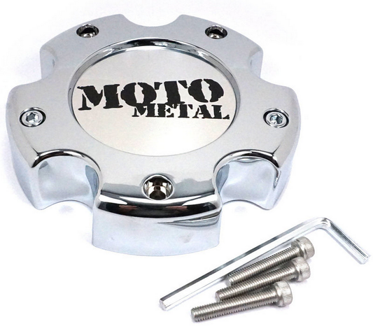 Moto Metal 845L1451R Chrome Wheel Center Cap 5x5.5