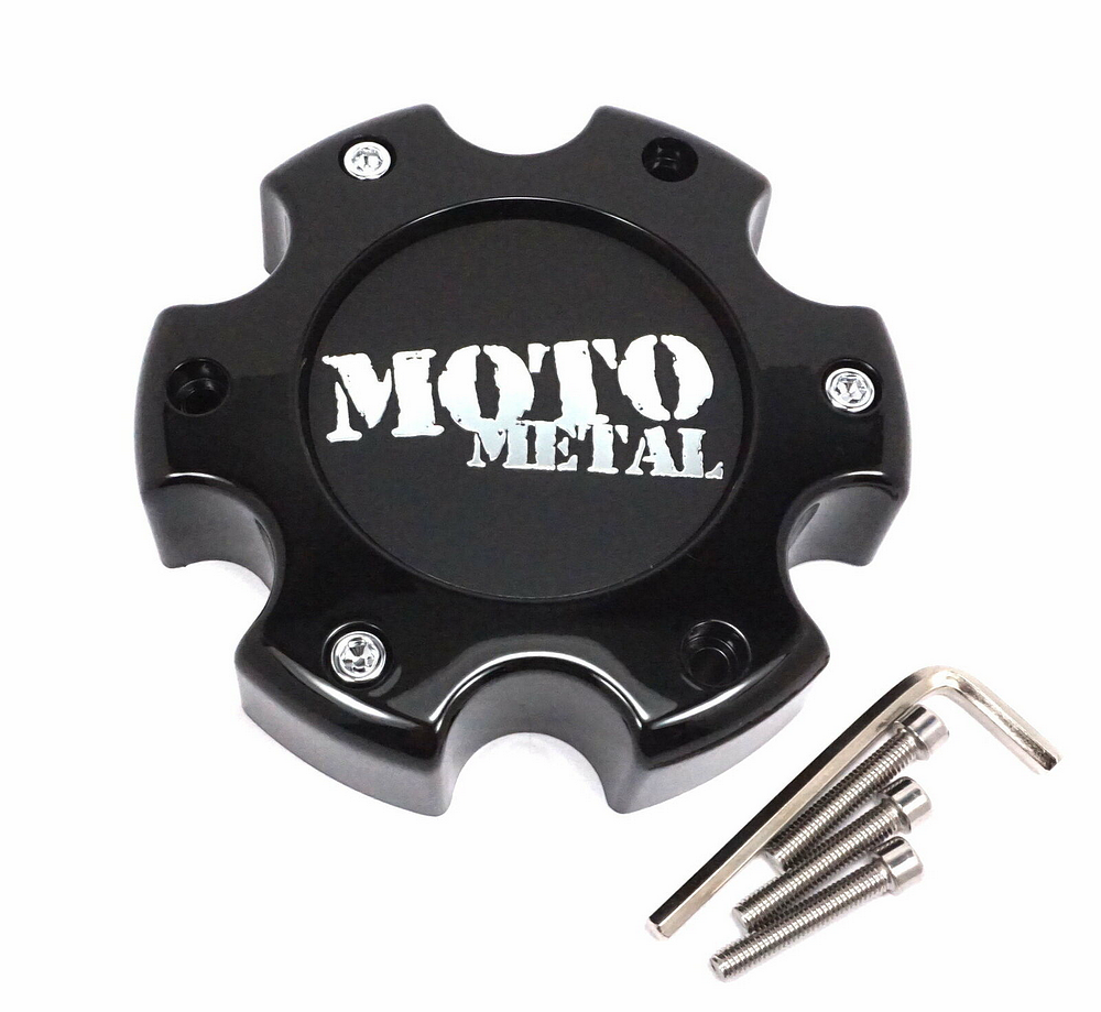 Moto Metal 845L145S1 Gloss Black Wheel Center Cap 6x5.5
