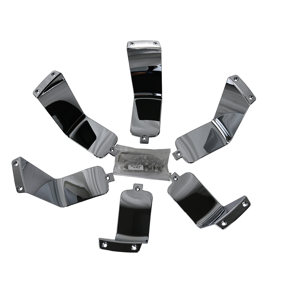 Asanti Black AB811INS21244N-CH Chrome Wheel Insert Set 20x12