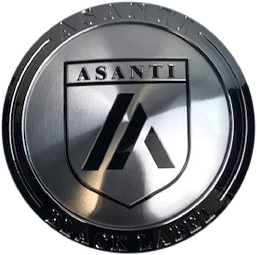Asanti Forged ABLCAP-BK Black Wheel Center Cap