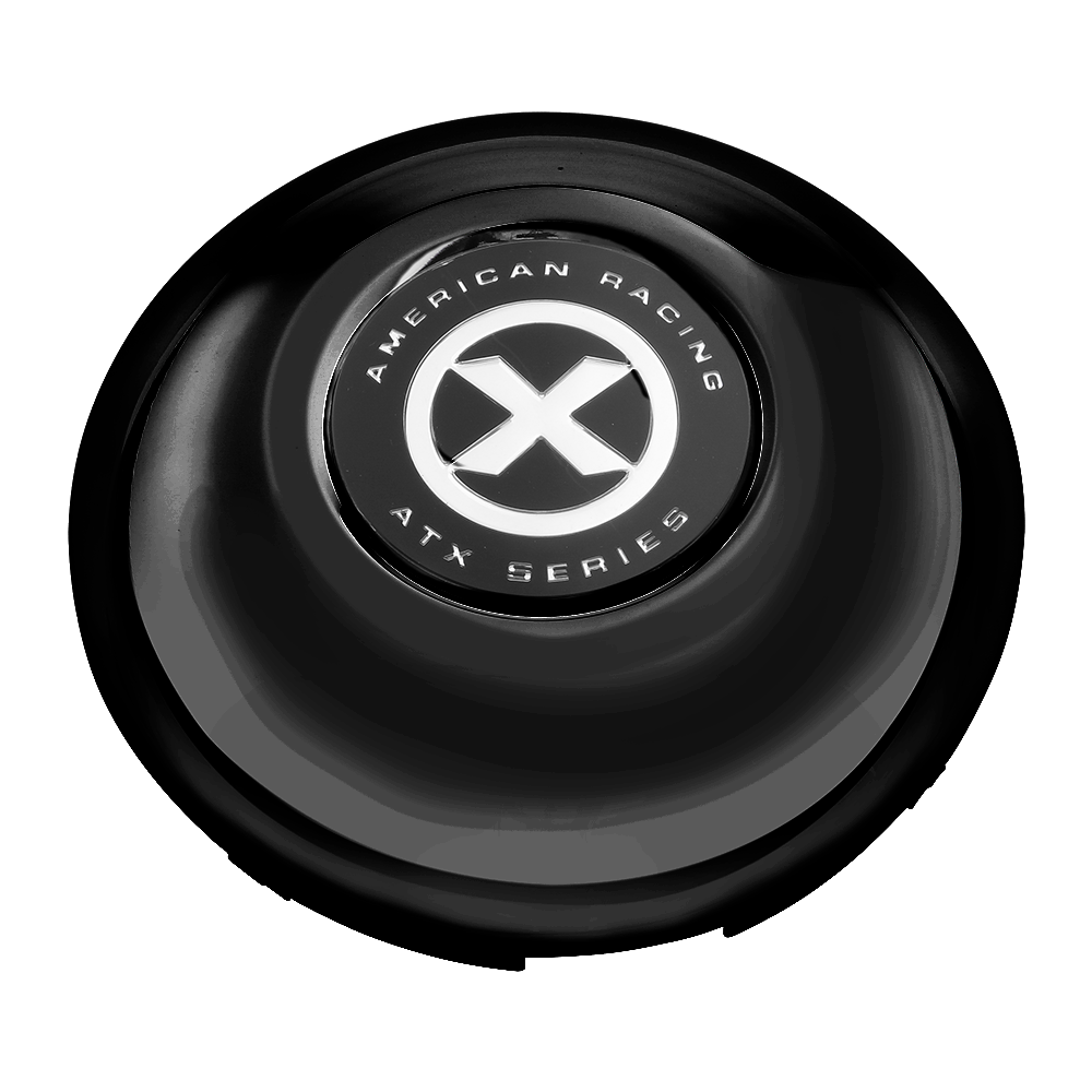 ATX AO19002015B Black Wheel Center Cap