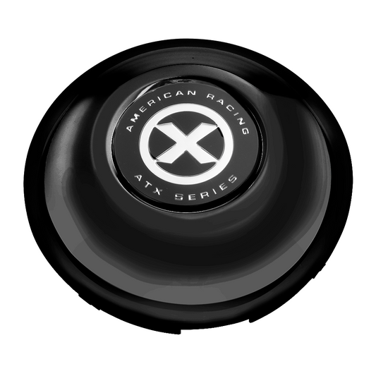 ATX AO19002015B Black Wheel Center Cap