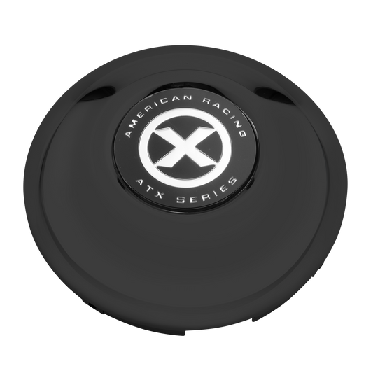 ATX AO1900201B Black Wheel Center Cap