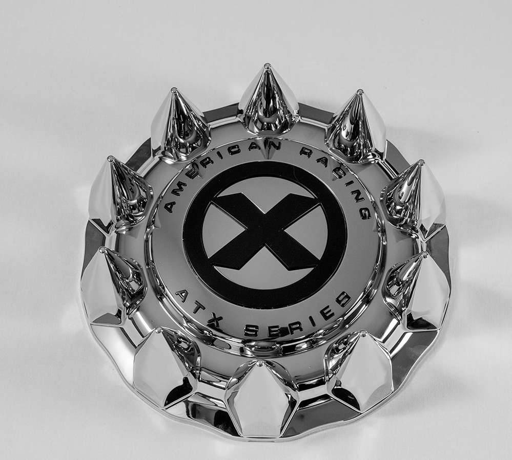 ATX AO1900401SPKC Chrome Wheel Center Cap