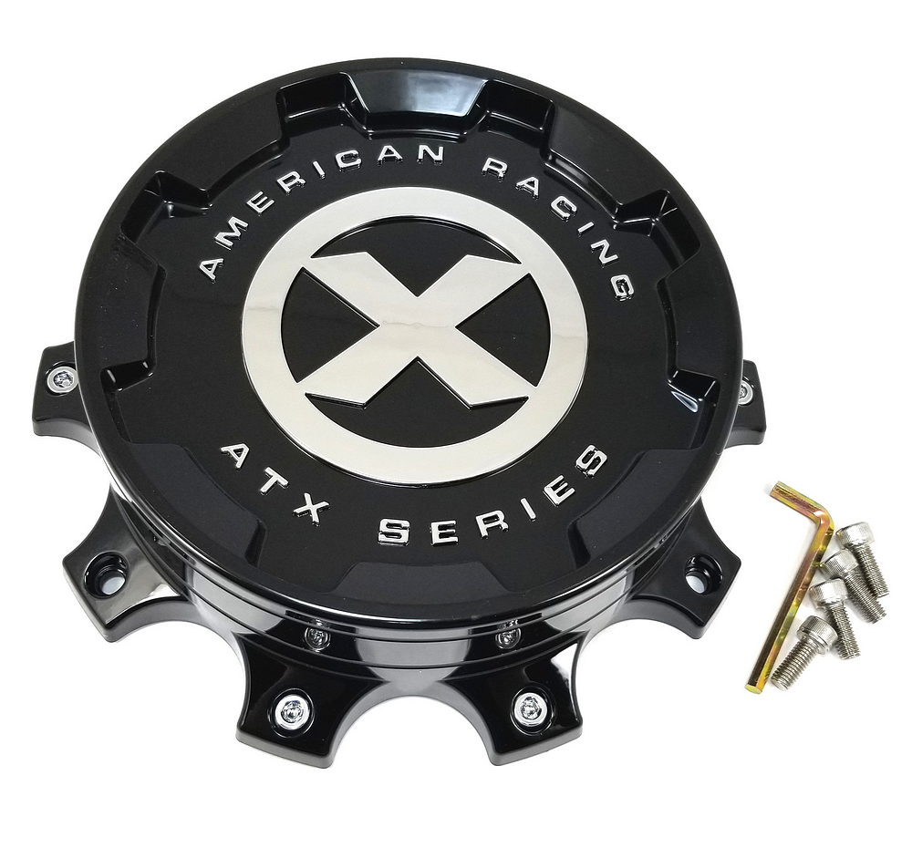 ATX AO1900471GB Gloss Black Wheel Center Cap