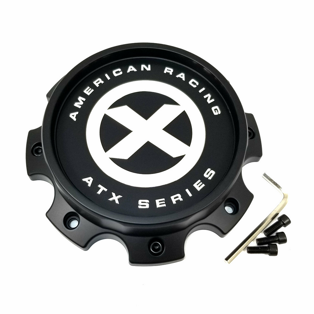 ATX AXCAPAF-SB Satin Black Wheel Center Cap 8x200/210