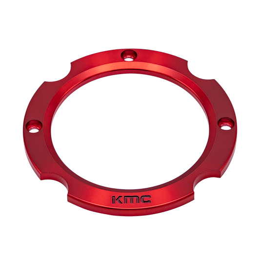 KMC Powersports CAPRING244-RED Red Wheel Center Cap 4x156