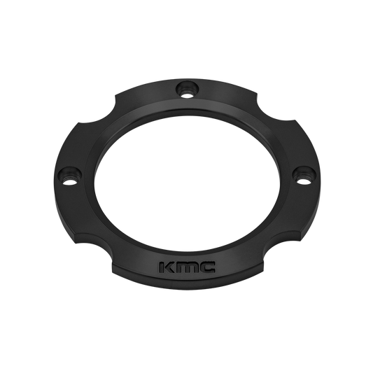 KMC Powersports CAPRING248-BLACK Satin Black Wheel Center Cap 4x137