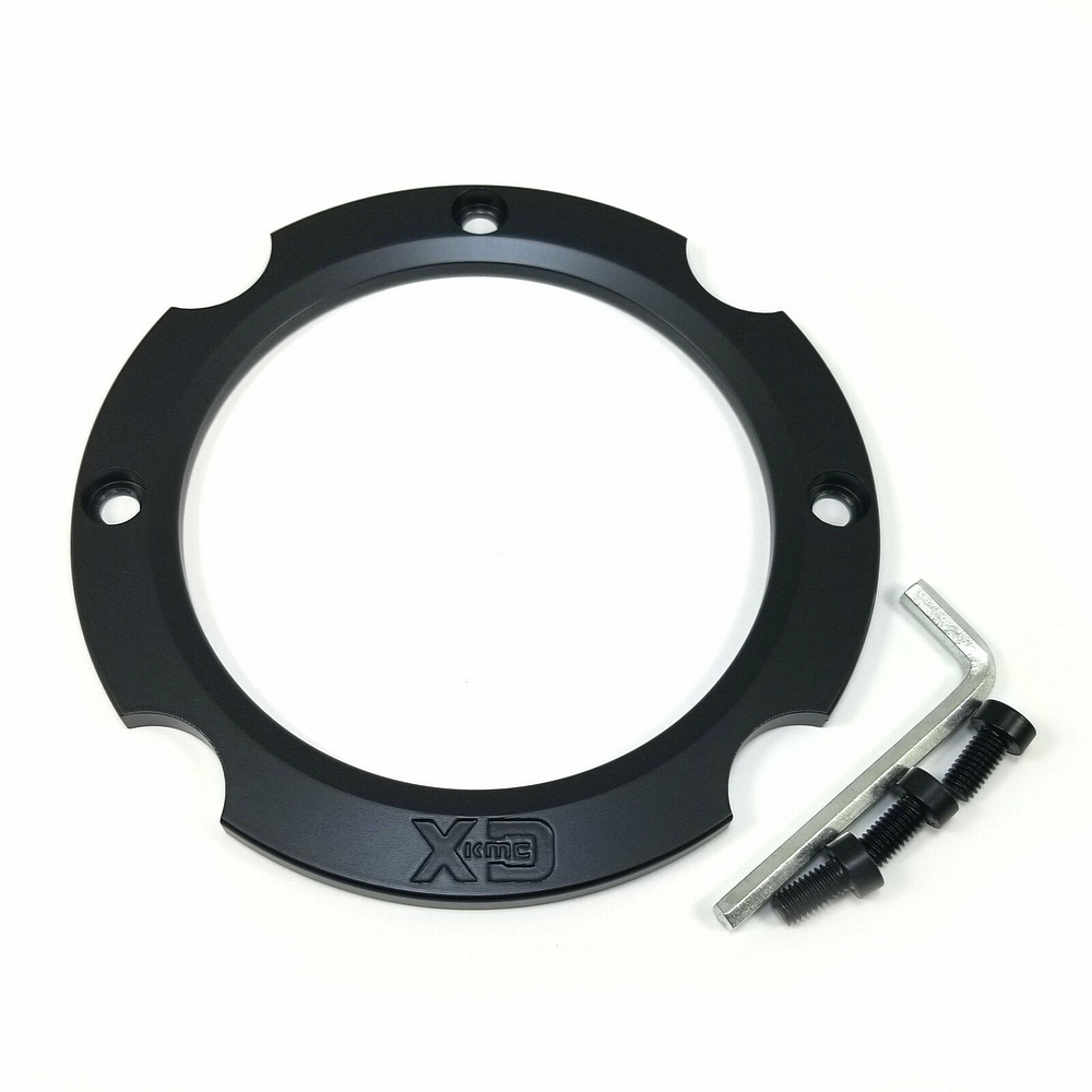 XD Powersports CAPRING44-BLK Satin Black Wheel Center Cap 4x156