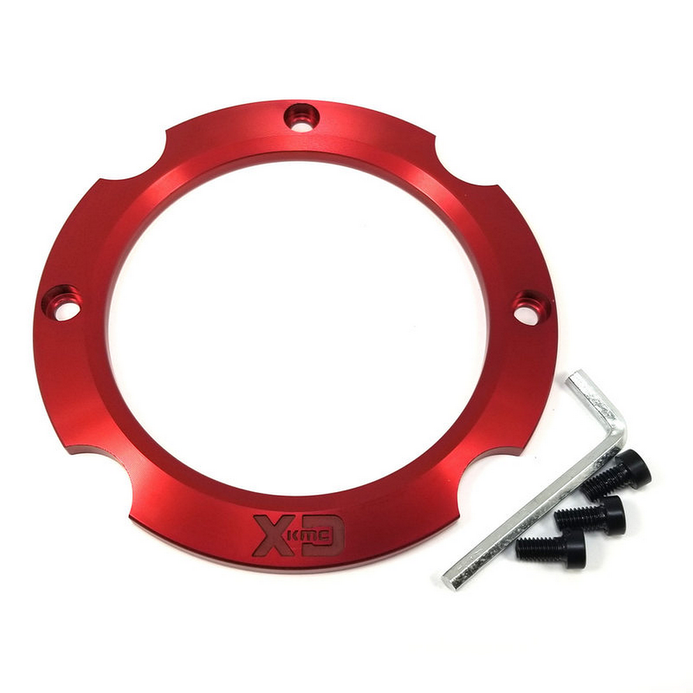 XD Powersports CAPRING44-RED Red Wheel Center Cap 4x156