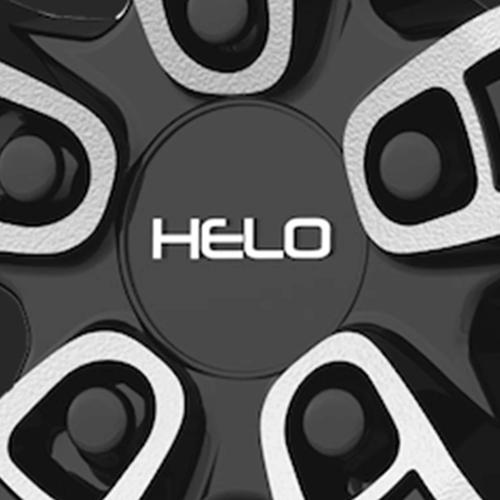 Helo HE899CAPB68-SB Satin Black Wheel Center Cap 5x4.5/120