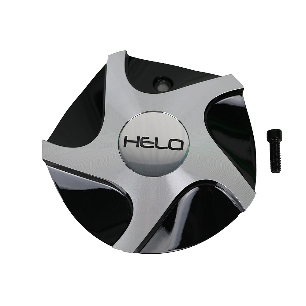 Helo HE902CAPA-GBM Gloss Black Machined Wheel Center Cap