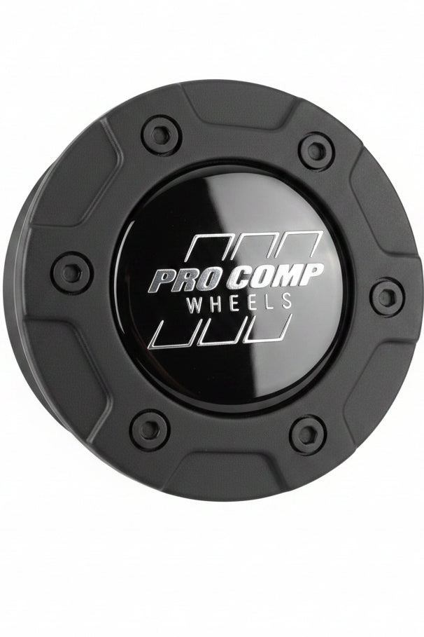 Pro Comp Alloys Matte Black Push Thru Wheel Center Cap 8327041-CAP