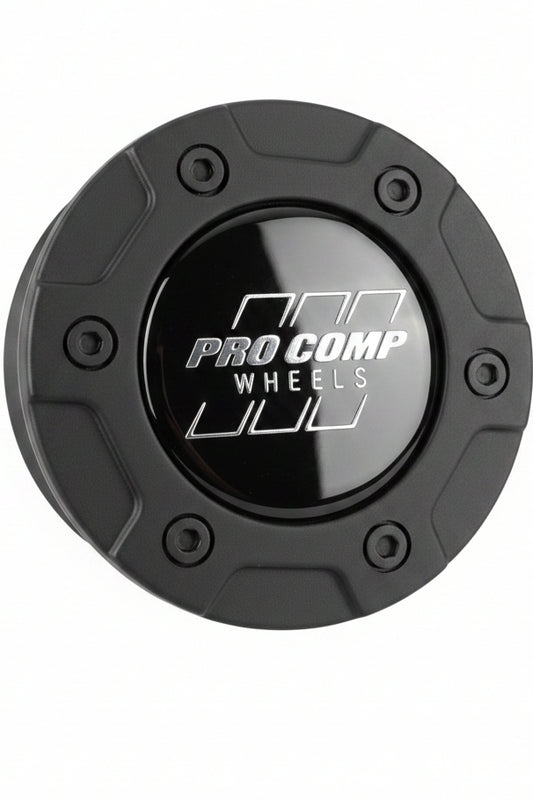Pro Comp Alloys Matte Black Push Thru Wheel Center Cap 8327041-CAP