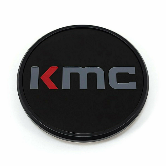 KMC KM-968-SB1 Satin Black Wheel Center Cap