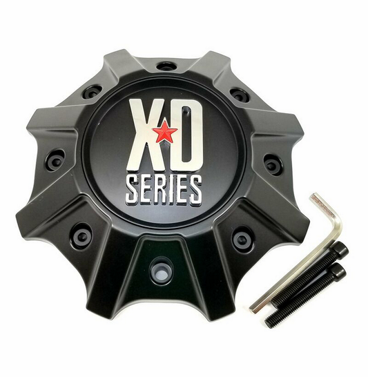 XD M-1015MB-A Matte Black Wheel Center Cap 8x170