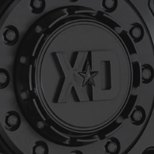 XD M-1052-S2 Gloss Black Wheel Center Cap