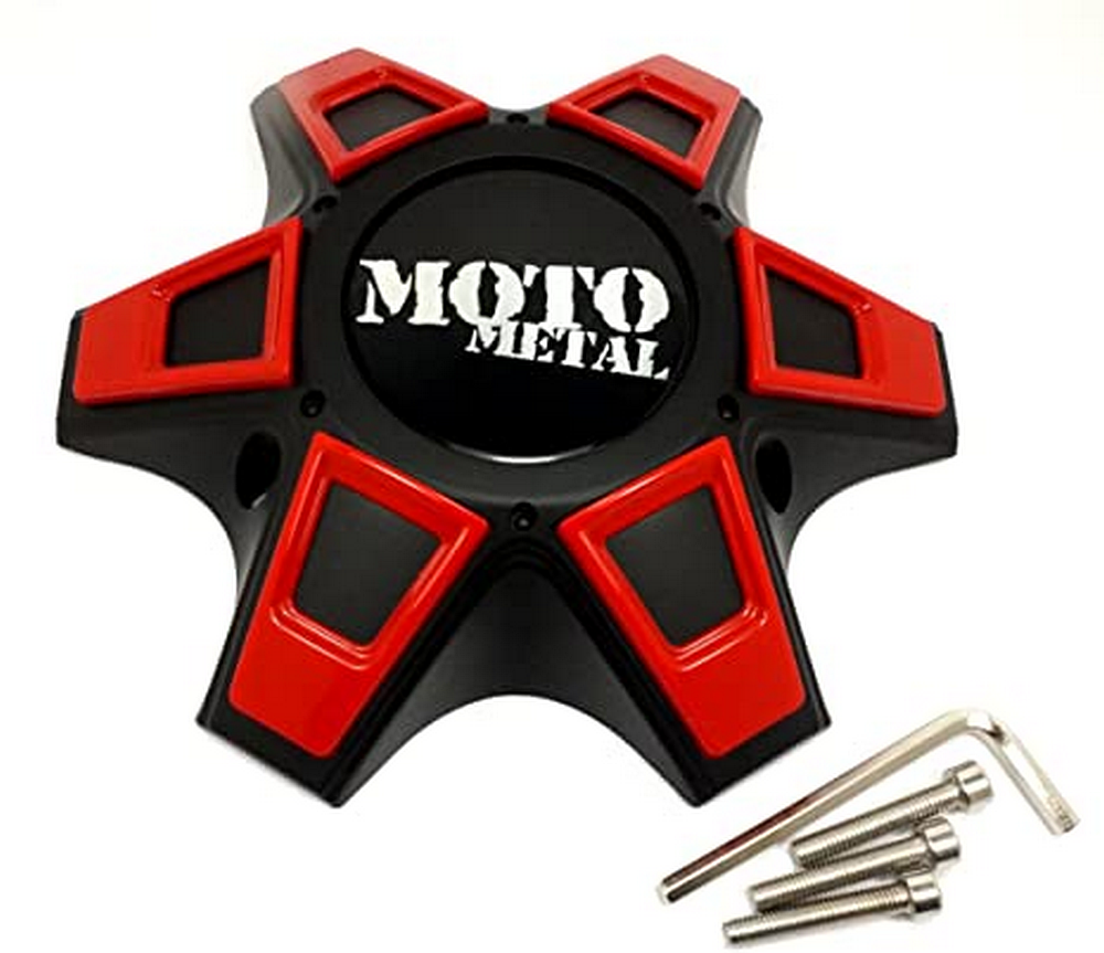 Moto Metal M-946SB Satin Black Wheel Center Cap 6 Lug