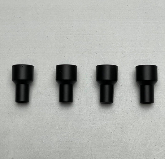XD M-959BK11-SPCR matte black center-cap spacers, 4-pack
