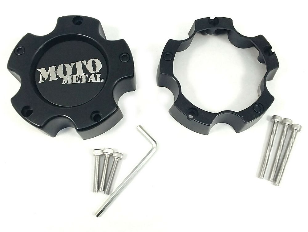 Moto Metal MO909B5127S3 Satin Black Wheel Center Cap 5 Lug