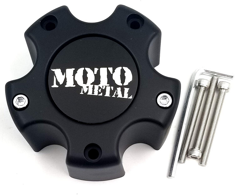 Moto Metal MO909B5127YB Matte Black Wheel Center Cap 5 Lug