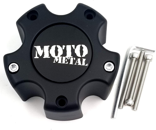 Moto Metal MO909B5127YB Matte Black Wheel Center Cap 5 Lug