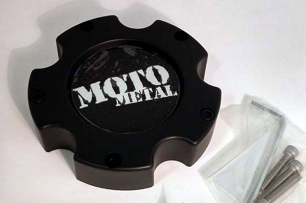 Moto Metal MO909B5139S3 Satin Black Wheel Center Cap 5x5.5/150
