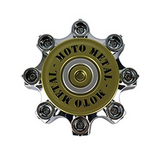 Moto Metal MO979CAPA2-CH Chrome Wheel Center Cap 8 Lug